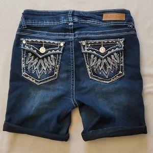 WallFlower Midi Jean Shorts-Sz 7